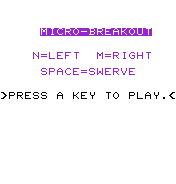 Micro Breakout